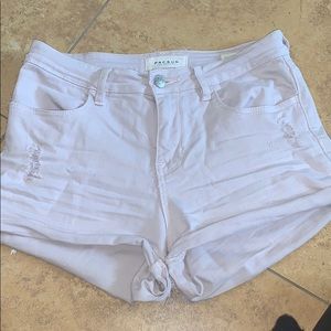 Tan/light pink pacsun shorts